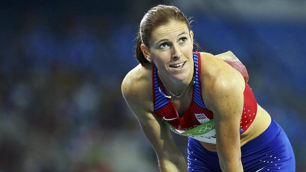 Zuzana Hejnová na olympiádě v Riu. Zuzana Hejnová na olympiádě v Riu.
