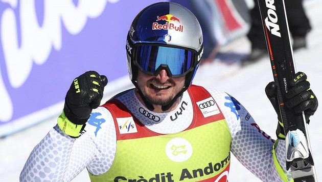 Spokojený Dominik Paris po superobřím slalomu v Soldeu. Spokojený Dominik Paris po superobřím slalomu v Soldeu.