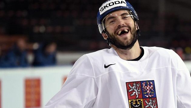 Petr Čáslava na tréninku české reprezentace v Praze. Petr Čáslava na tréninku české reprezentace v Praze.