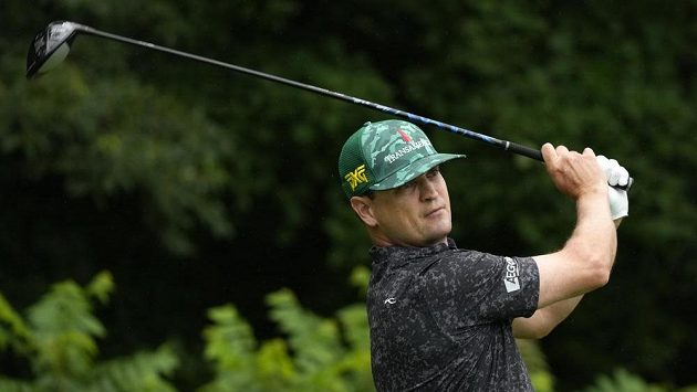 Zach Johnson při John Deere Classic. Zach Johnson při John Deere Classic.