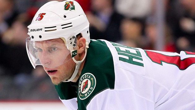 Kanadský útočník Dany Heatley vymění dres Minnesoty za barvy Anaheimu. Kanadský útočník Dany Heatley vymění dres Minnesoty za barvy Anaheimu.