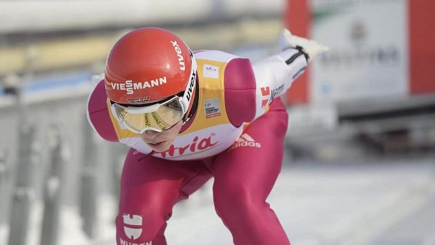 Německý sdruženář Eric Frenzel v Lahti. Německý sdruženář Eric Frenzel v Lahti.