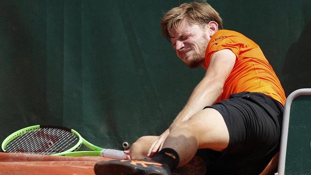 Zranění kotníku nepustí Davida Goffina na Wimbledon. Zranění kotníku nepustí Davida Goffina na Wimbledon.