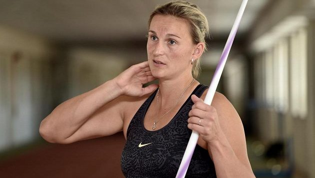 Oštěpařka Barbora Špotáková. Oštěpařka Barbora Špotáková.