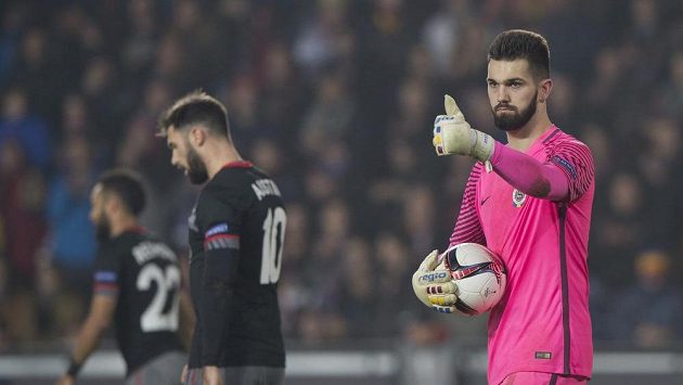 Brankář Sparty Tomáš Koubek (vpravo) mohl být spokojený. Fotbalisté Southamptonu ho na Letné ani jednou nepřekonali. Brankář Sparty Tomáš Koubek (vpravo) mohl být spokojený. Fotbalisté Southamptonu ho na Letné ani jednou nepřekonali.
