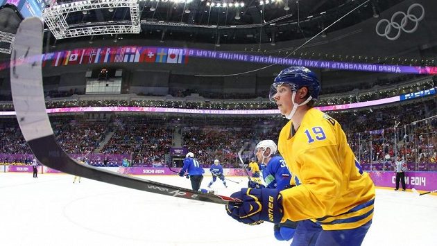Švédský hokejista Nicklas Bäckström Švédský hokejista Nicklas Bäckström