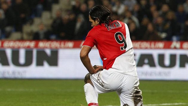 Fotbalista Monaka Radamel Falcao Fotbalista Monaka Radamel Falcao