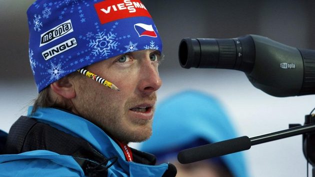 Trenér mužských biatlonistů Ondřej Rybář. Trenér mužských biatlonistů Ondřej Rybář.