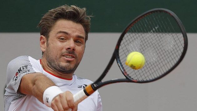 Švýcar Stan Wawrinka na French Open. Švýcar Stan Wawrinka na French Open.