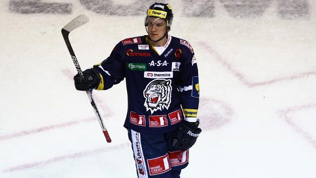 Liberecký útočník Michal Bulíř Liberecký útočník Michal Bulíř