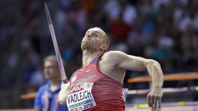 Jakub Vadlejch ve finále evropského šampionátu v Berlíně. Jakub Vadlejch ve finále evropského šampionátu v Berlíně.