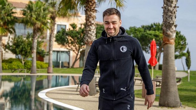 David Hovorka na soustředění v Portugalsku. David Hovorka na soustředění v Portugalsku.