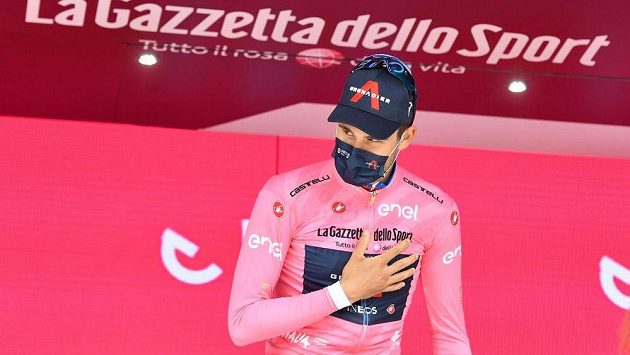 Italský cyklista Filippo Ganna je v čele Gira d'Italia i po druhé etapě Italský cyklista Filippo Ganna je v čele Gira d'Italia i po druhé etapě