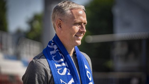 Trenér fotbalistů Olomouce Václav Jílek. Trenér fotbalistů Olomouce Václav Jílek.