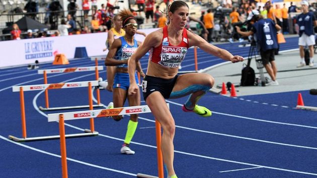 Zuzana Hejnová v semifinále mistrovství Evropy v Berlíně, které se pro ni stalo konečnou. Zuzana Hejnová v semifinále mistrovství Evropy v Berlíně, které se pro ni stalo konečnou.