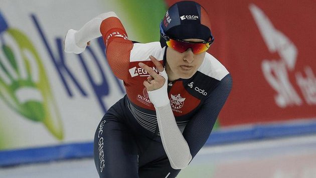 Česká rychlobruslařka Martina Sáblíková. Česká rychlobruslařka Martina Sáblíková.