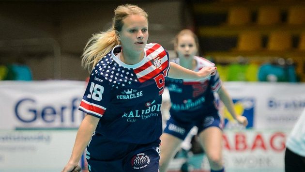 Andrea Košťálová při mistrovství světa v Bratislavě. Andrea Košťálová při mistrovství světa v Bratislavě.