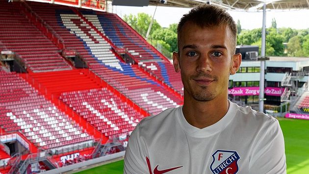 Václav Černý už zapózoval v dresu Utrechtu. Václav Černý už zapózoval v dresu Utrechtu.