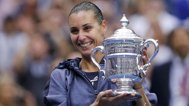 Flavia Pennettaová krátce po triumfu na US Open ukončila kariéru. Flavia Pennettaová krátce po triumfu na US Open ukončila kariéru.