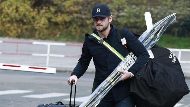 Jakub Kindl na archivním snímku ze srazu české hokejové reprezentace. Jakub Kindl na archivním snímku ze srazu české hokejové reprezentace.