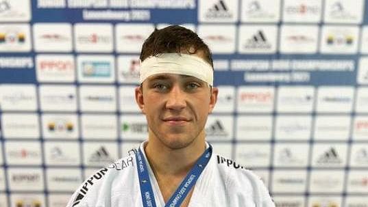 Adam Kopecký na ME. Adam Kopecký na ME.