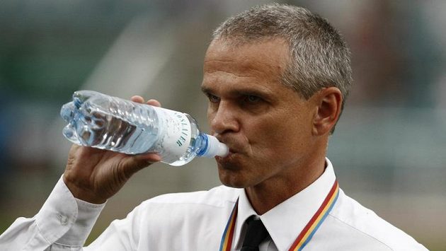 Vítězslav Lavička, trenér fotbalistů pražské Sparty Vítězslav Lavička, trenér fotbalistů pražské Sparty