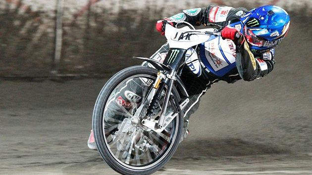 Brit Tai Woffinden při jednom z předešlých závodů Grand Prix na pražské Markétě. Brit Tai Woffinden při jednom z předešlých závodů Grand Prix na pražské Markétě.