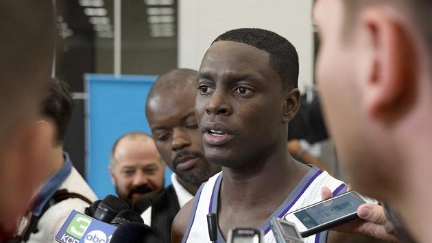 Hráč Sacramenta Kings Darren Collison. Hráč Sacramenta Kings Darren Collison.