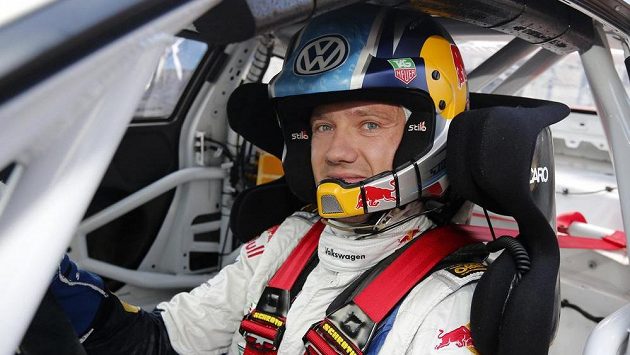 Francouzský jezdec Sébastien Ogier Francouzský jezdec Sébastien Ogier