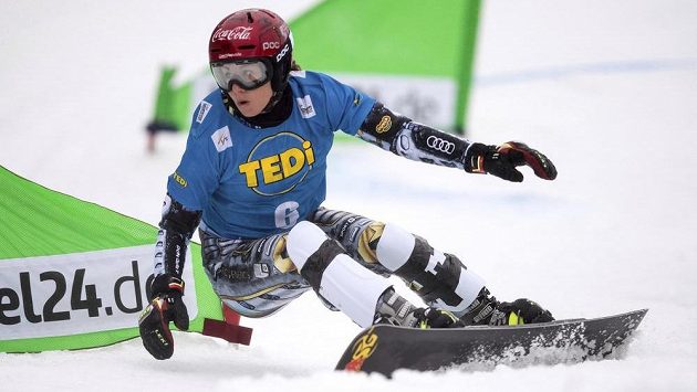 Ester Ledecká na trati Ester Ledecká na trati