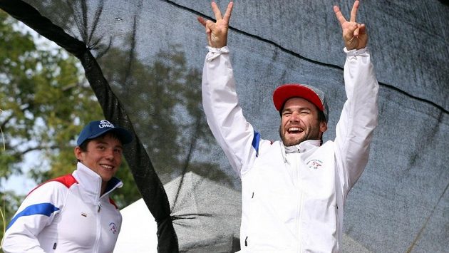 Jiří Prskavec (vlevo) a Vavřinec Hradilek Jiří Prskavec (vlevo) a Vavřinec Hradilek