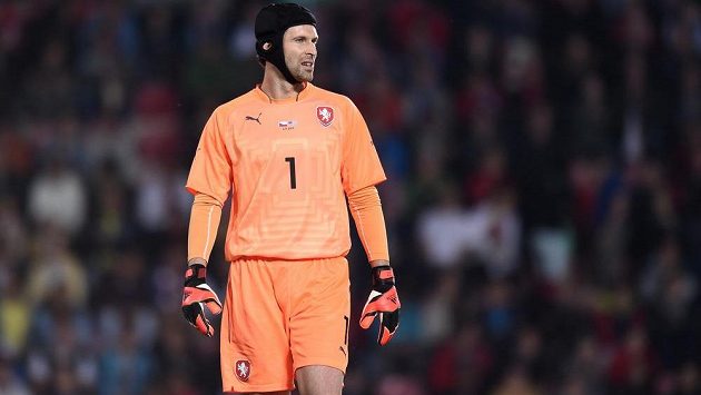 Český brankář Petr Čech. Český brankář Petr Čech.