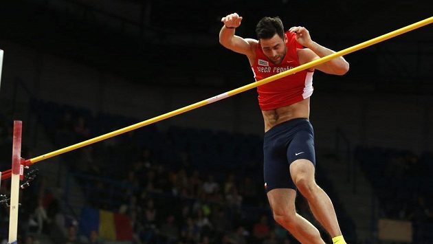 Skokan o tyči Jan Kudlička na HME v Bělehradě. Skokan o tyči Jan Kudlička na HME v Bělehradě.