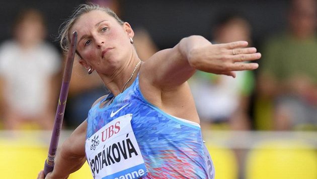Barbora Špotáková na Diamantové lize v Lausanne. Barbora Špotáková na Diamantové lize v Lausanne.