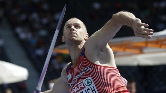 Český oštěpář Jakub Vadlejch v kvalifikaci ME Český oštěpář Jakub Vadlejch v kvalifikaci ME