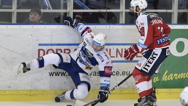 Vojtěch Němec (vlevo) z Brna a Petr Chaloupka z Pardubic. Vojtěch Němec (vlevo) z Brna a Petr Chaloupka z Pardubic.