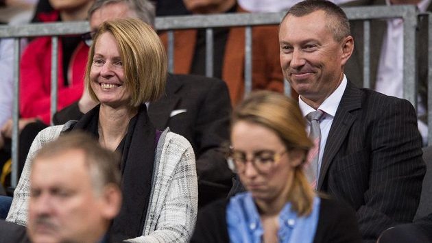 Tenisová legenda Helena Suková a její bratr Cyril Suk Tenisová legenda Helena Suková a její bratr Cyril Suk