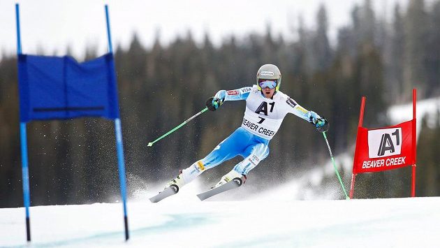 Američan Ted Ligety na trati v Beaver Creeku. Američan Ted Ligety na trati v Beaver Creeku.