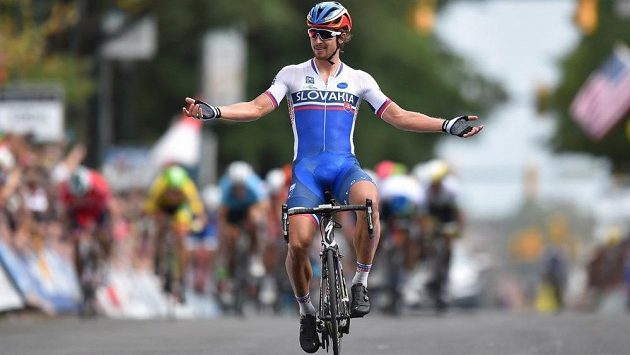 Slovenský cyklista Peter Sagan. Slovenský cyklista Peter Sagan.
