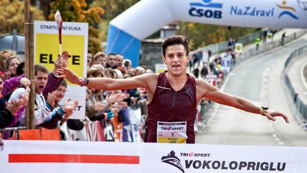 Vítěz závodu Jiří Homoláč. Vítěz závodu Jiří Homoláč.
