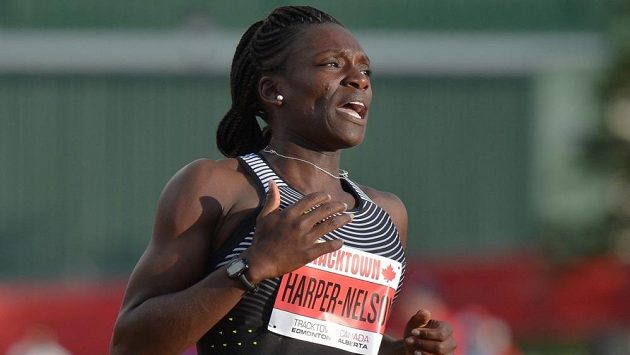 Americká překážkářka Dawn Harperová-Nelsonová. Americká překážkářka Dawn Harperová-Nelsonová.