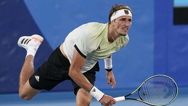 Německý tenista Alexander Zverev Německý tenista Alexander Zverev