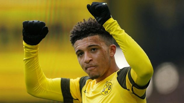O útočníka Borussie Dortmund Jadona Sancha se nejspíš strhne velký boj. O útočníka Borussie Dortmund Jadona Sancha se nejspíš strhne velký boj.