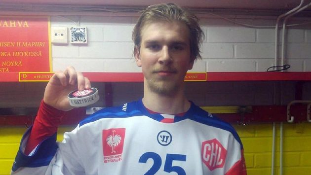 Jan Süss po hattricku v Lize mistrů. Jan Süss po hattricku v Lize mistrů.