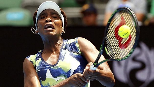 Americká tenistka Venus Williams na letošním Australian Open. Americká tenistka Venus Williams na letošním Australian Open.