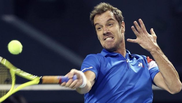 Francouzský tenista Richard Gasquet. Francouzský tenista Richard Gasquet.