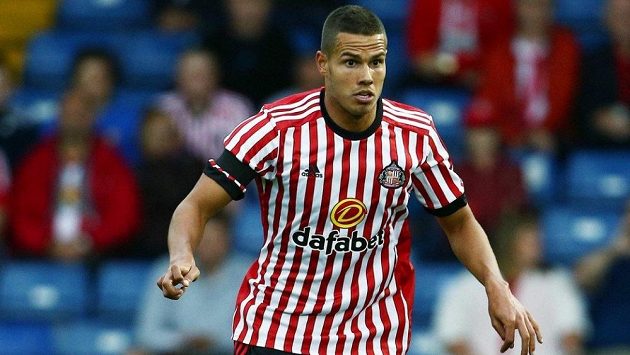 Útočník Jack Rodwell v dresu Sunderlandu. Útočník Jack Rodwell v dresu Sunderlandu.