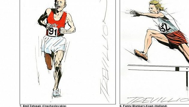 Emil Zátopek na stránkách Daily Mailu Emil Zátopek na stránkách Daily Mailu