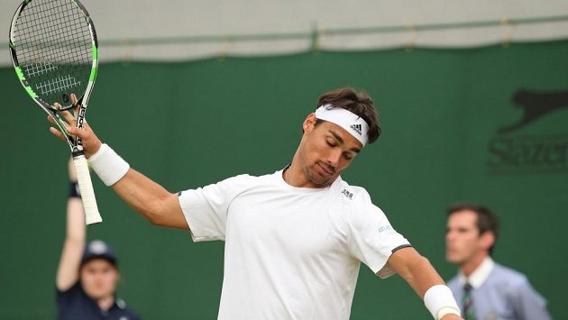 Fabio Fognini je známý bouřlivák. Fabio Fognini je známý bouřlivák.