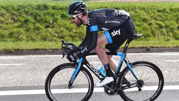 Britský cyklista Sir Bradley Wiggins. Britský cyklista Sir Bradley Wiggins.